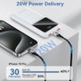 Vention Powerbank 10000mAh 22.5W FH-KW0 Blanca Carga Rápida